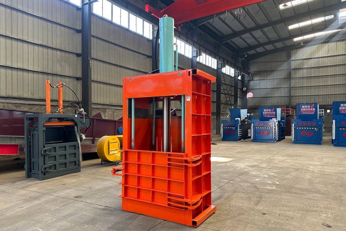 全鋼板80T立式打包機(jī)